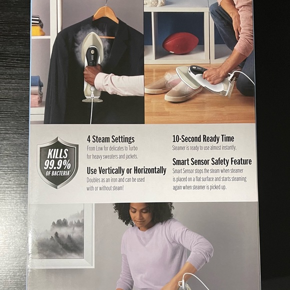 Conair ExtremeSteam 2-in-1 Handheld Steamer & Iron - Picture 2 of 3